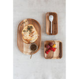 Suar Wood Snack Plate