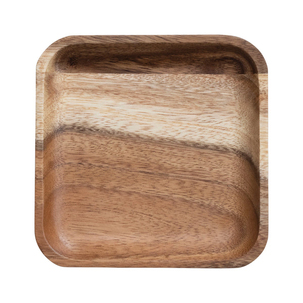 Suar Wood Snack Plate