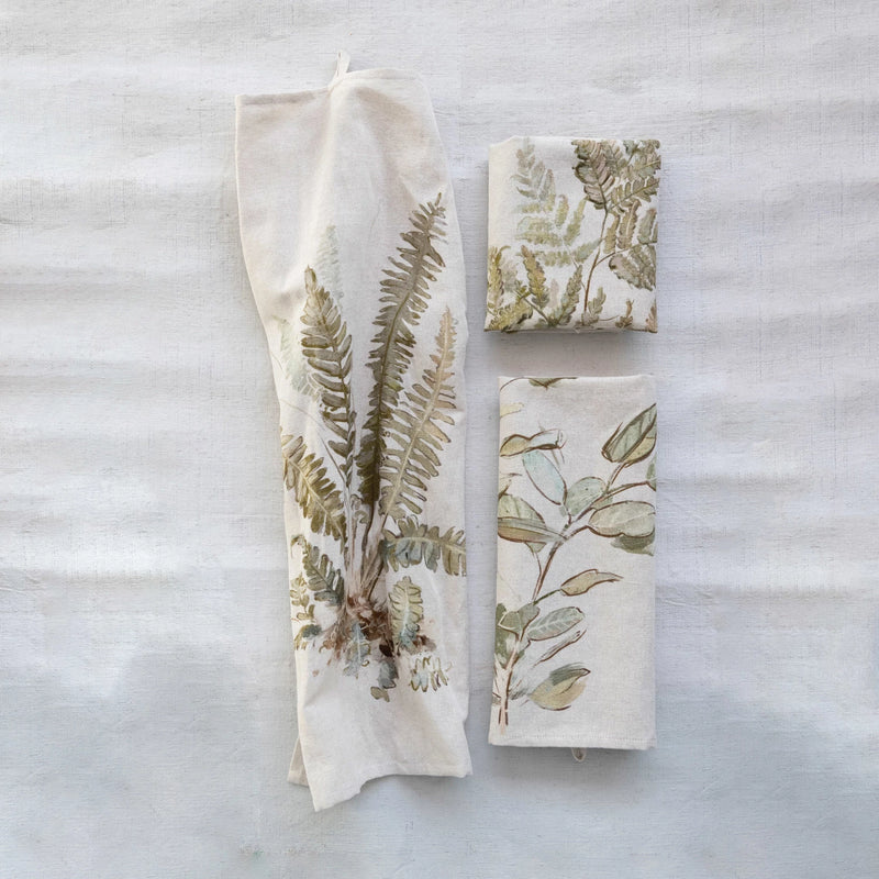 Botanical Tea Towel