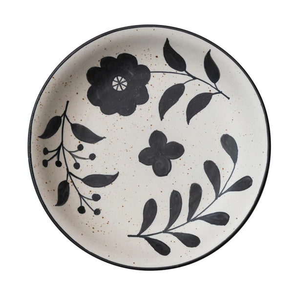 Hand Painted Floral Design Bowl