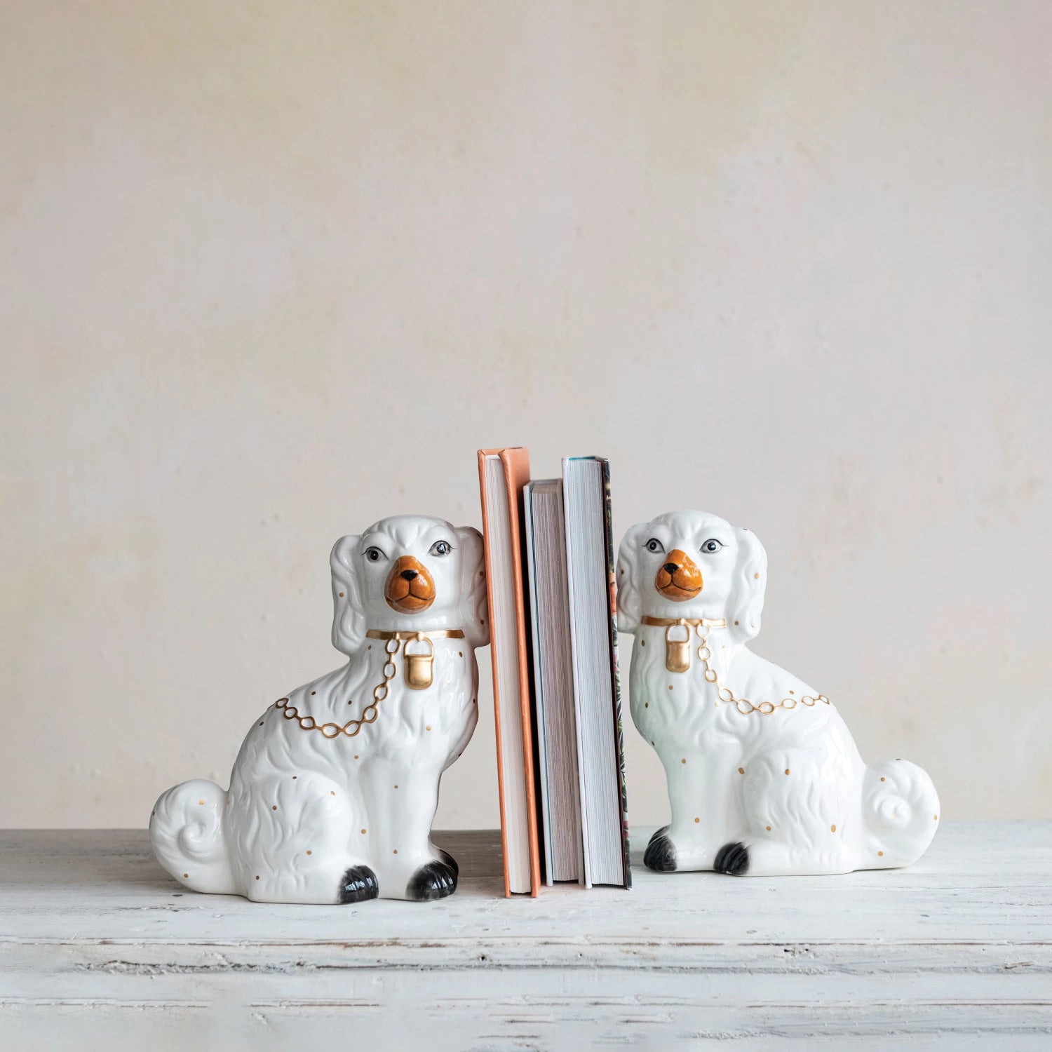 Dolomite Dog Bookends