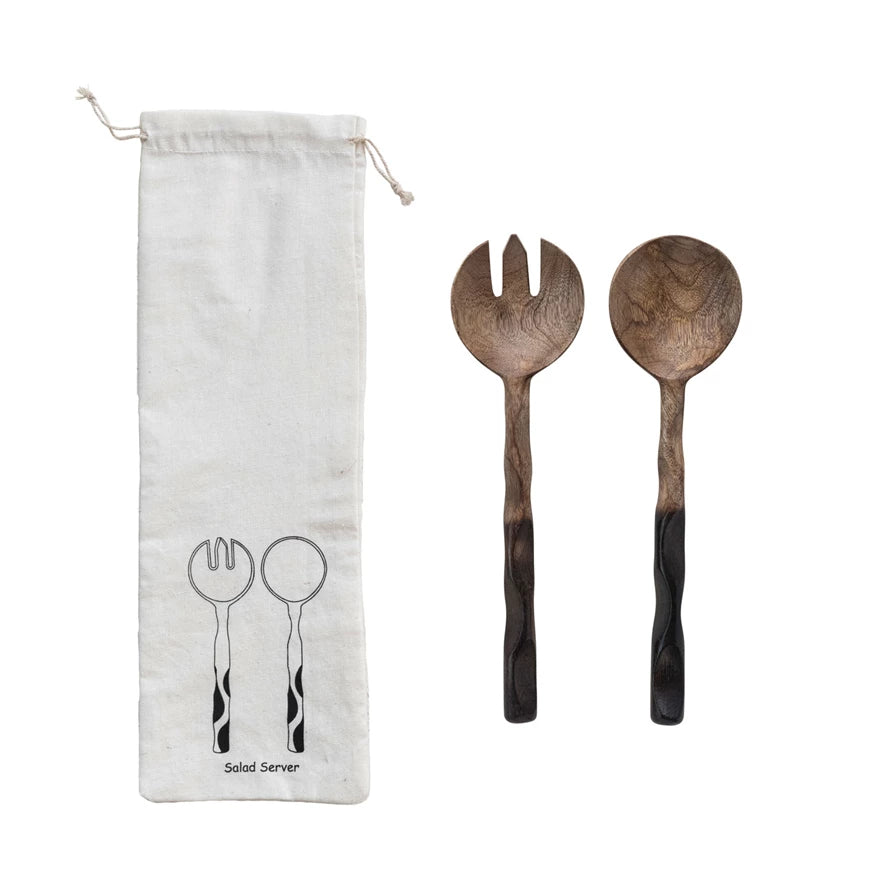 Mango Wood Serving Spoons