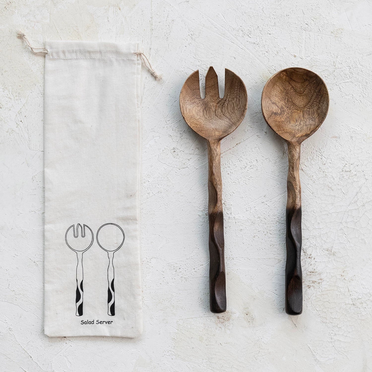 Mango Wood Serving Spoons