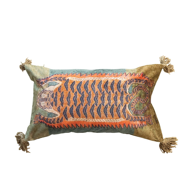 Tiger Lumbar Pillow