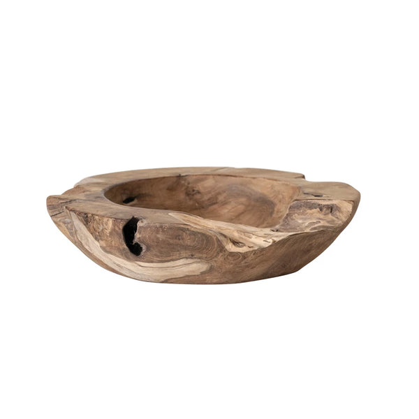 Natural Teakwood Bowl