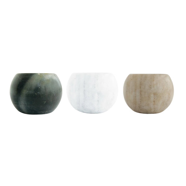 Marble Sphere Pinch Pot