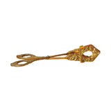 Brass Grape Vine Shaped Tongs