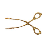 Brass Grape Vine Shaped Tongs