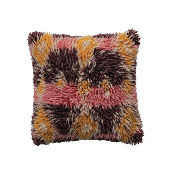 Sunset Shag Pillow