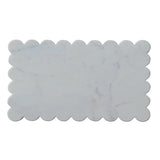 Marble Scalloped Cheese Board