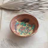 Abstract Terra-cotta Decorative Bowl