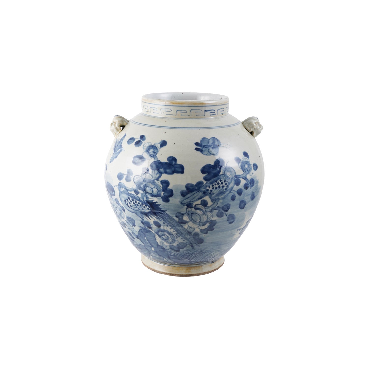 Vintage Reproduction Hand-Painted Artisan Vase