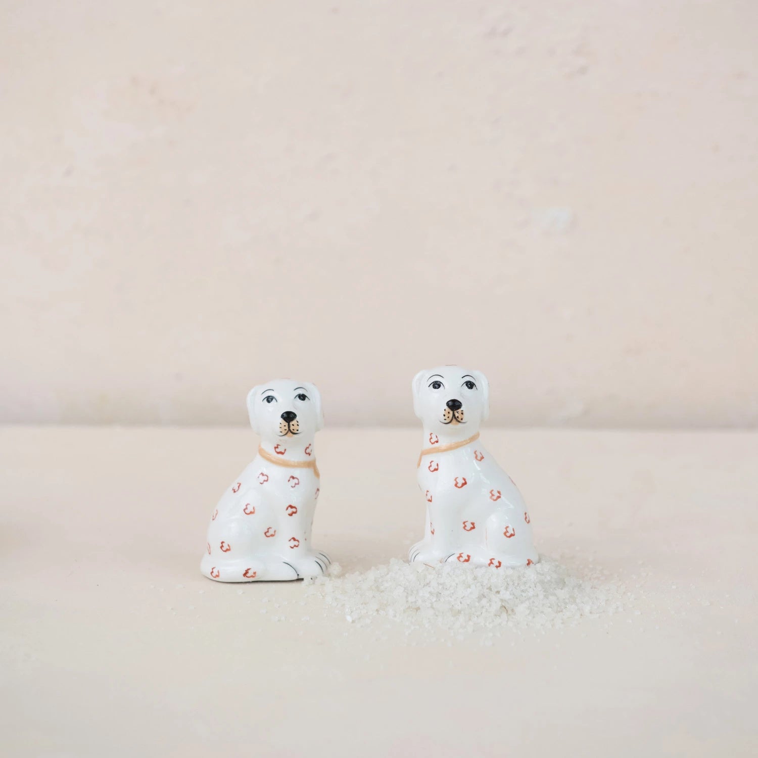 Ceramic Dog Salt and Pepper Shaker