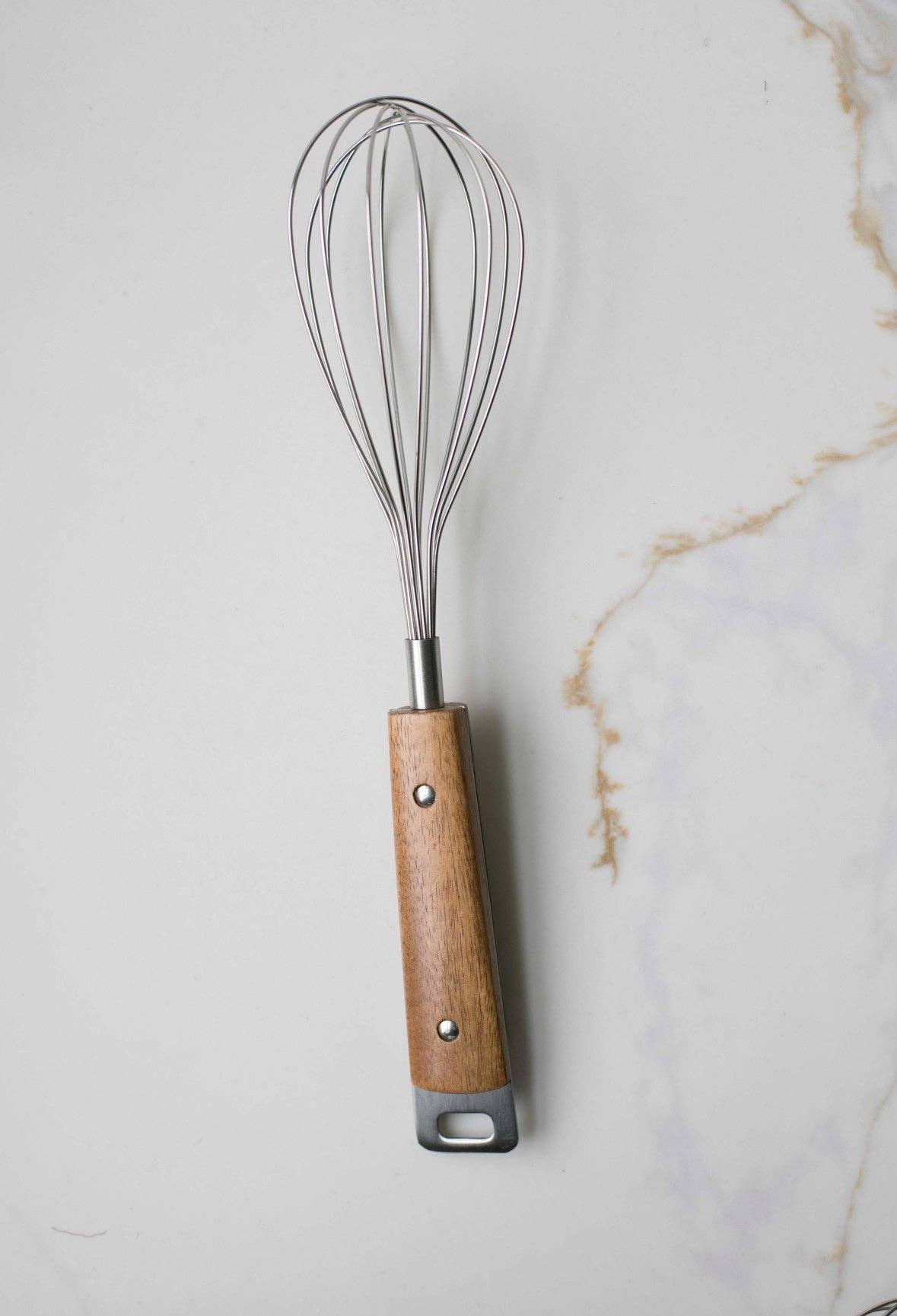 Wood Handle Manual Hand Whisk