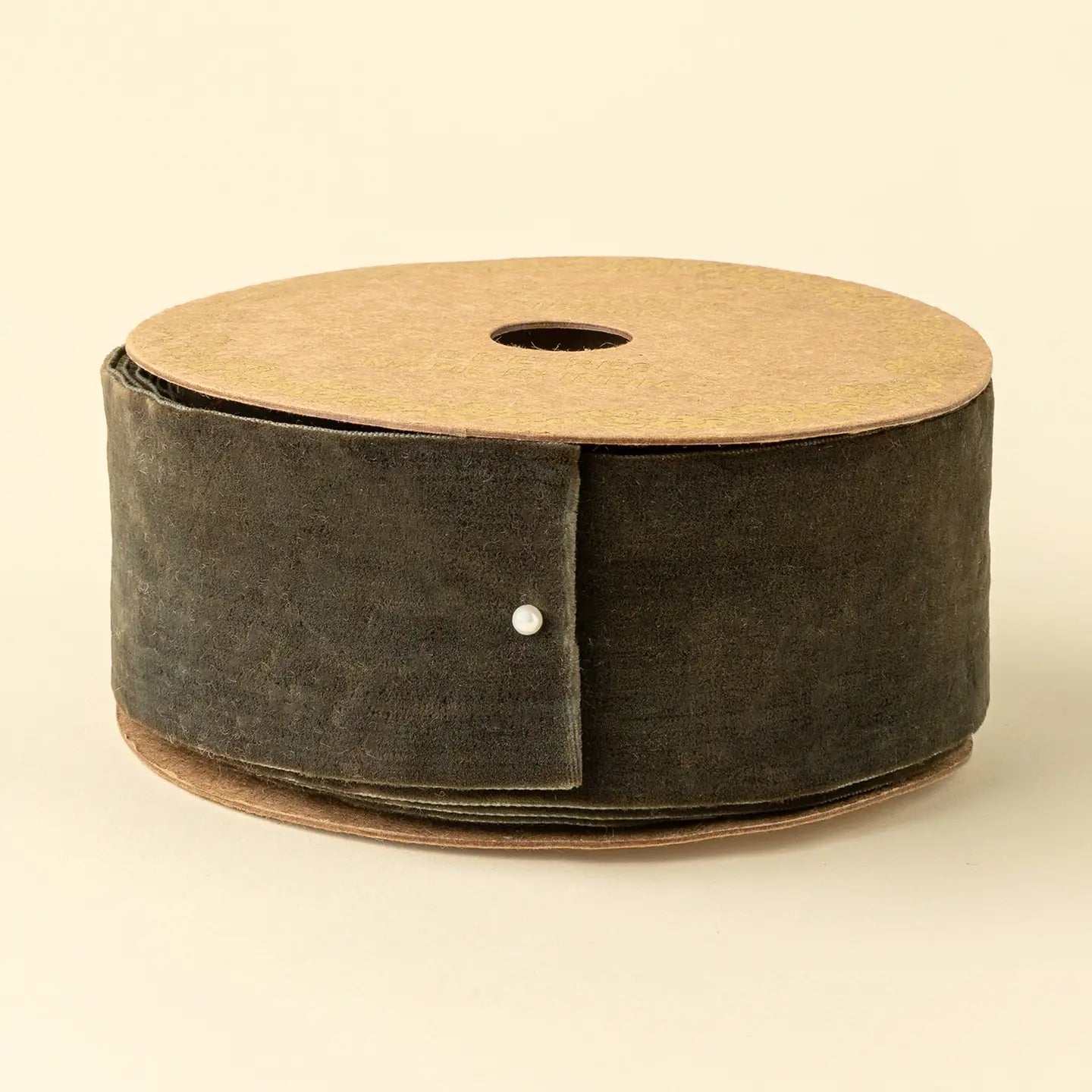 2" Velvet Deep Green Ribbon on Spool