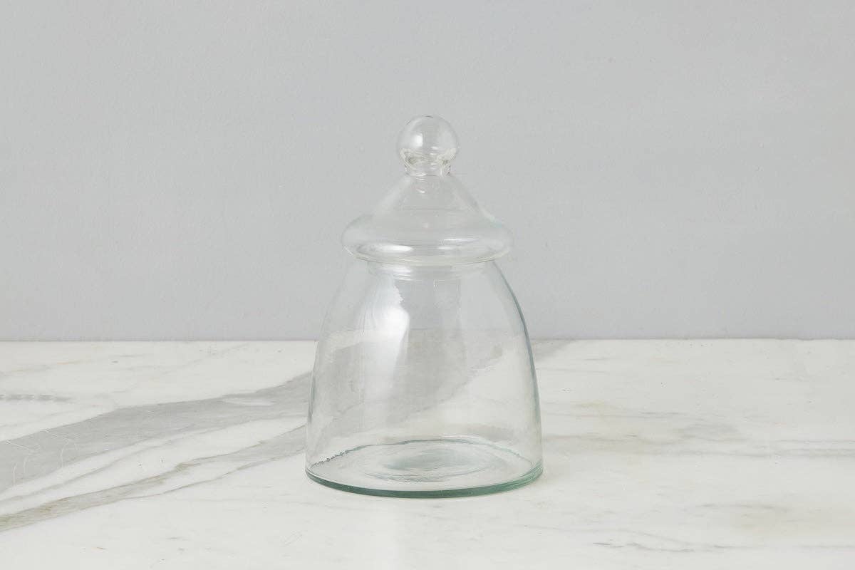 Vintage Style Glass Bon Bon Jars