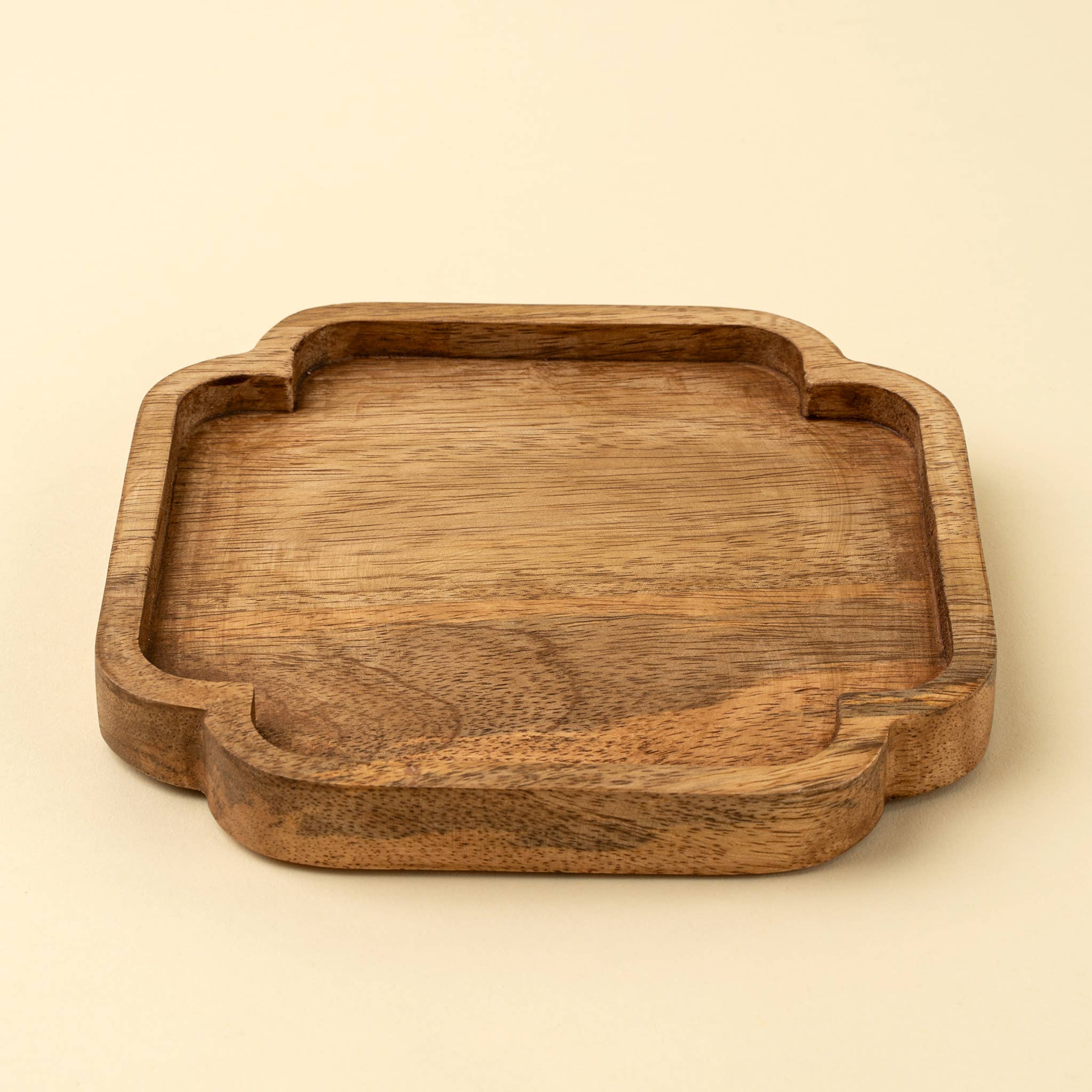 Wooden Medallion Dish