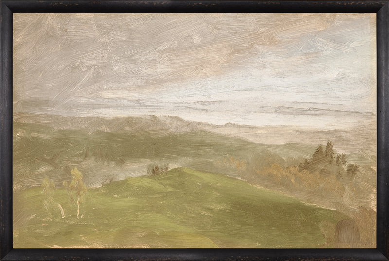 Hudson River School Summer View c. 1870