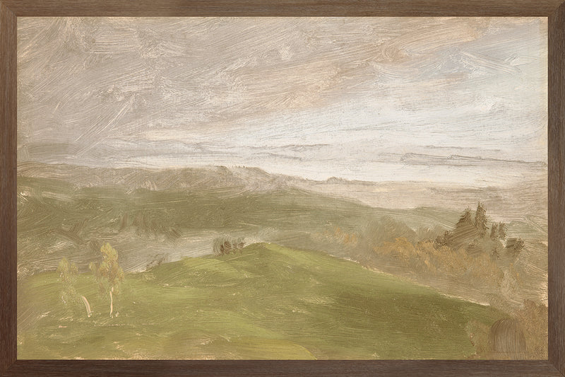 Hudson River School Summer View c. 1870