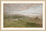 Hudson River School Summer View c. 1870