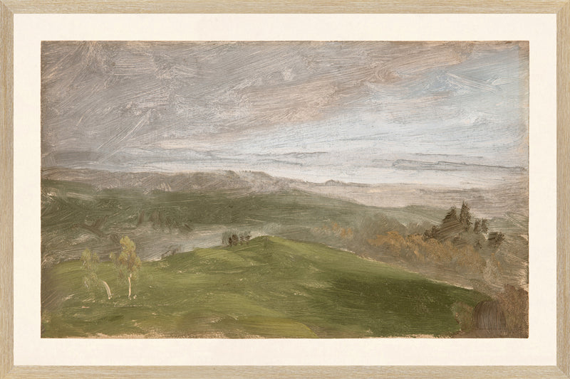 Hudson River School Summer View c. 1870