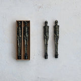 Skeleton Shaped Taper Candles