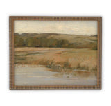 Native Landscape Framed Canvas Art