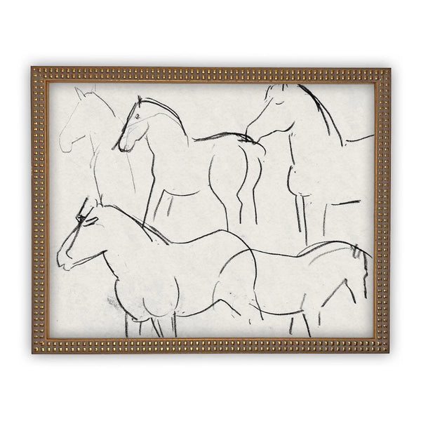 Horse Sketch Print