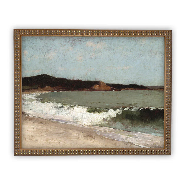 High Tide Framed Canvas Art