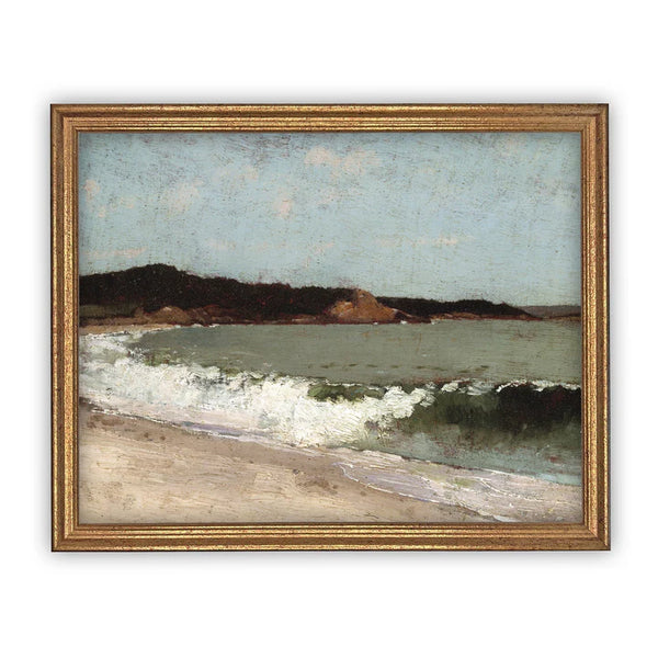 High Tide Framed Canvas Art