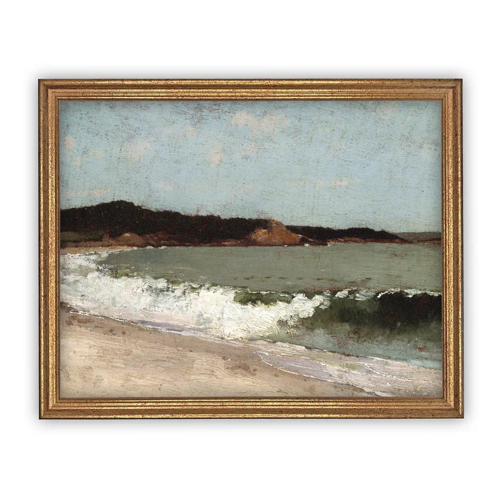 High Tide Framed Canvas Art
