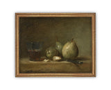 Framed Still Life Kitchen Painting
