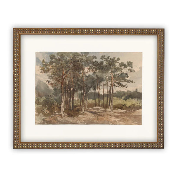 Framed Small Thicket Canvas Art