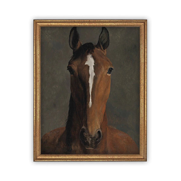 Portrait of a Horse Print