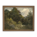 Cloudy Day Framed Canvas Art