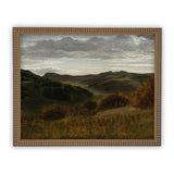 Fall Landscape Framed Canvas