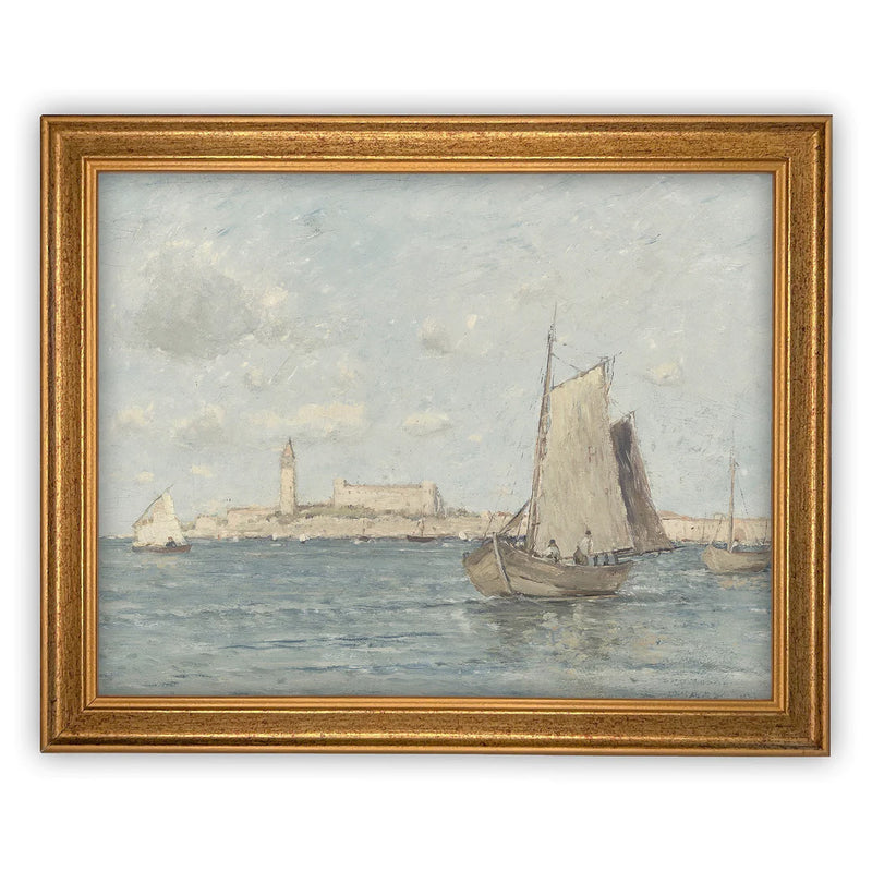 Lone Sailboat Print