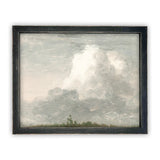 Cloudy Sky Framed Canvas Art