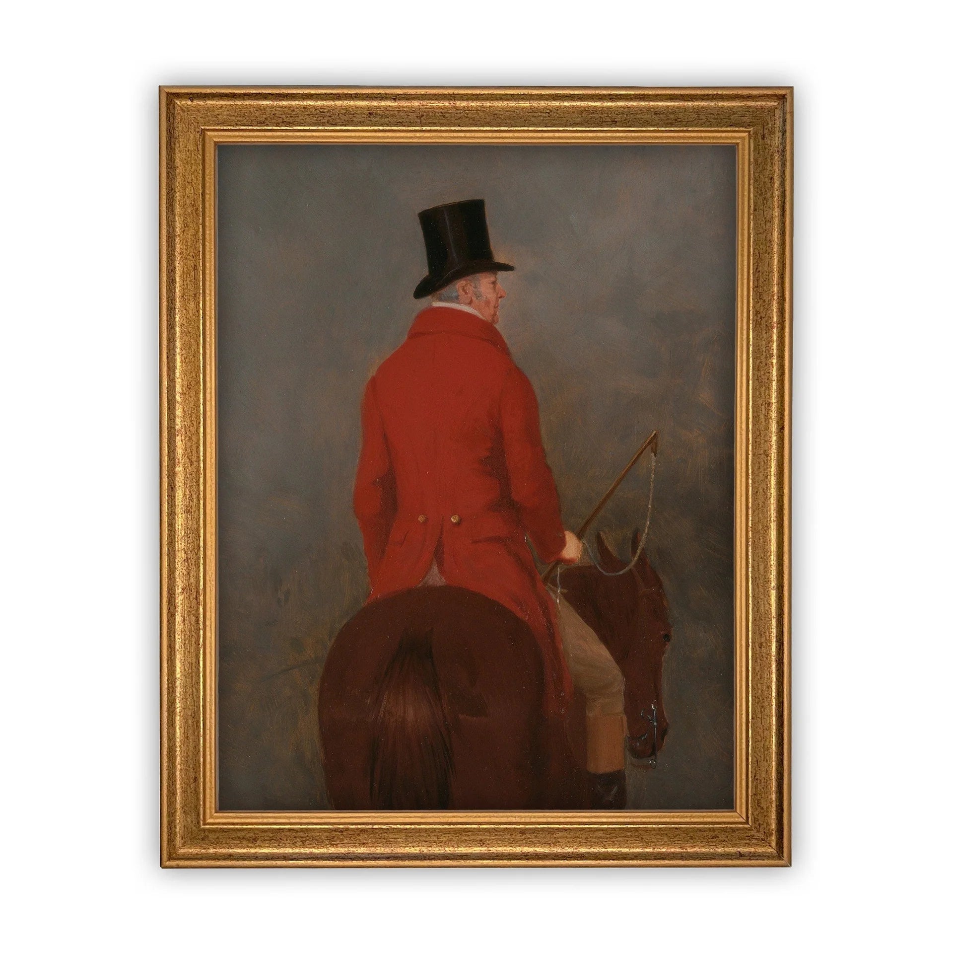 Horseback Framed Art