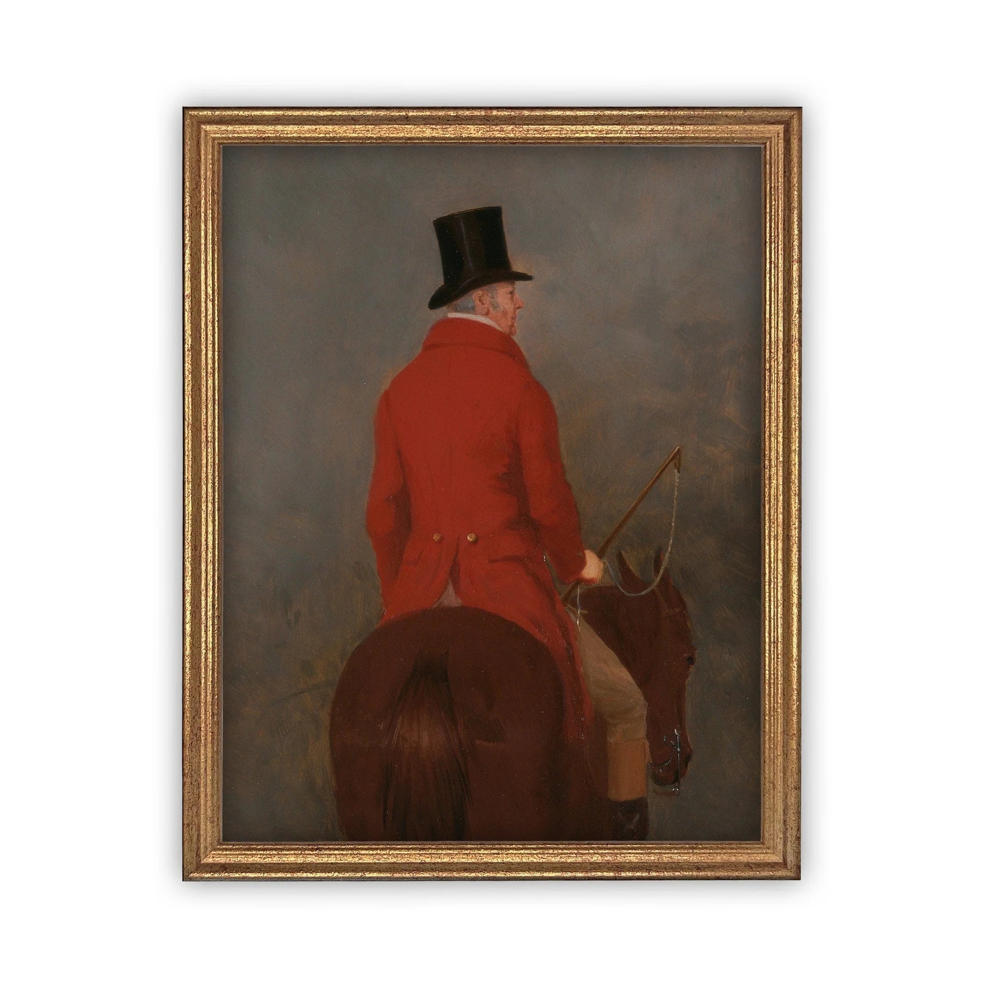 Horseback Framed Art