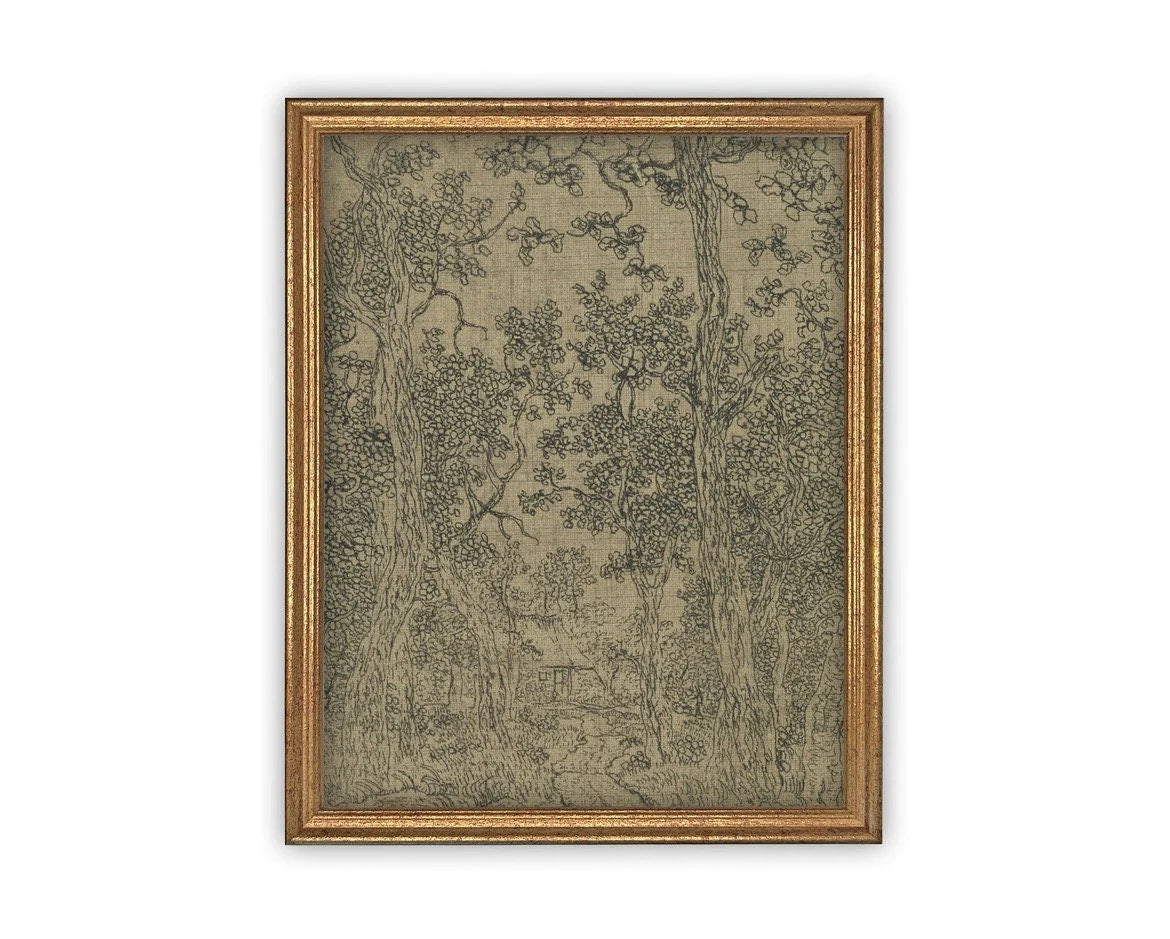 Dark Forest Print