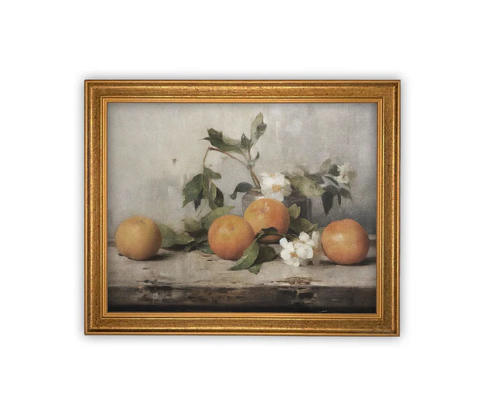 Orange Blossoms Print