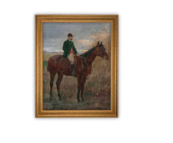 Vintage Equestrian Print