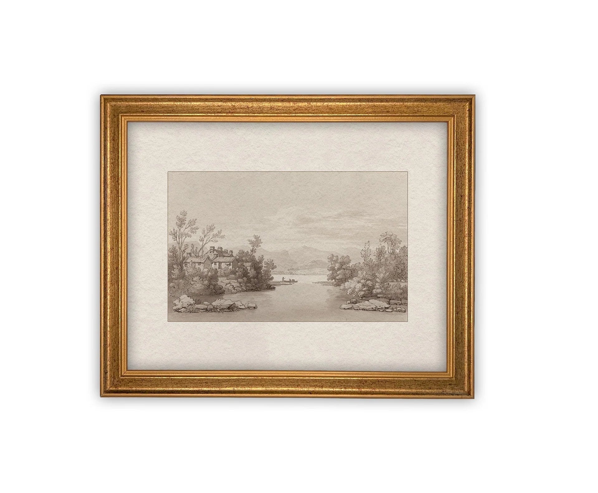 Beyond the Canal Framed Art