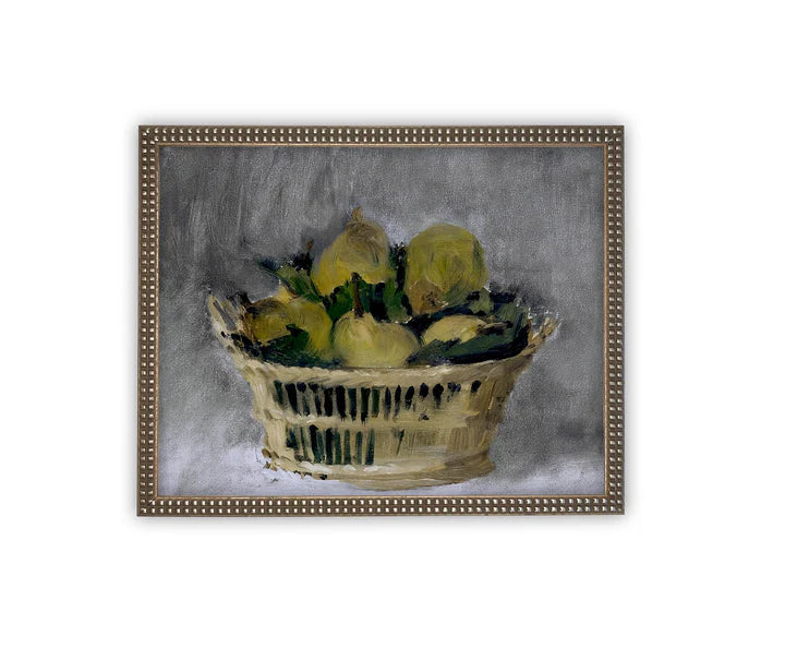 Pear Basket Still Life