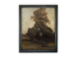 Moody Treescape Framed Canvas Art