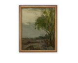 Nature Scene Framed Canvas Art