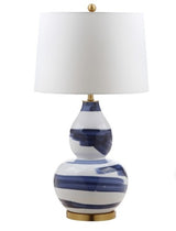 Blue Brush Stroke Lamp
