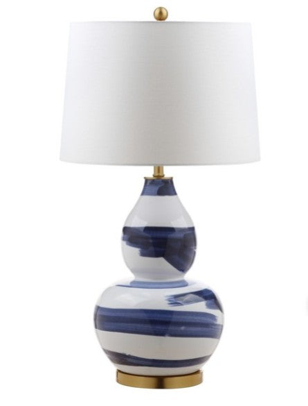 Blue Brush Stroke Lamp