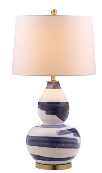 Blue Brush Stroke Lamp